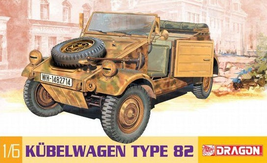Dragon Models 75003 1/6 Kübelwagen Type 82 Model Kit