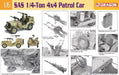 Dragon Models 75037 SAS 1/4 Ton 4x4 Patrol Car Model Kit