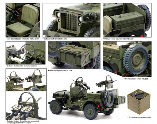 Dragon Models 75042 1/6 SAS Raider 4x4 Jeep NW Europe Model Kit