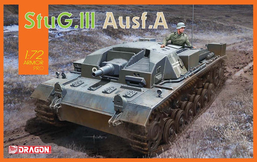 Dragon Models 7557 1/72 StuG. III Ausf. A Model Tank Kit