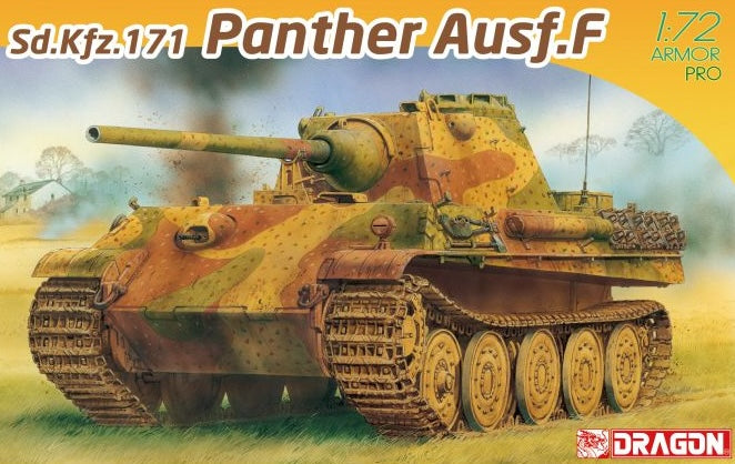 Dragon Models 7647 1/72 Sd.Kfz.171 Panther Ausf.F Model Tank Kit