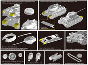 Dragon Models 7668 1/72 Chinese Volunteer T-34/85 Model Tank Kit