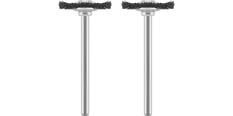 Dremel 403-02 3/4" Nylon Bristle Clean/Polish Brush (2 Pack)