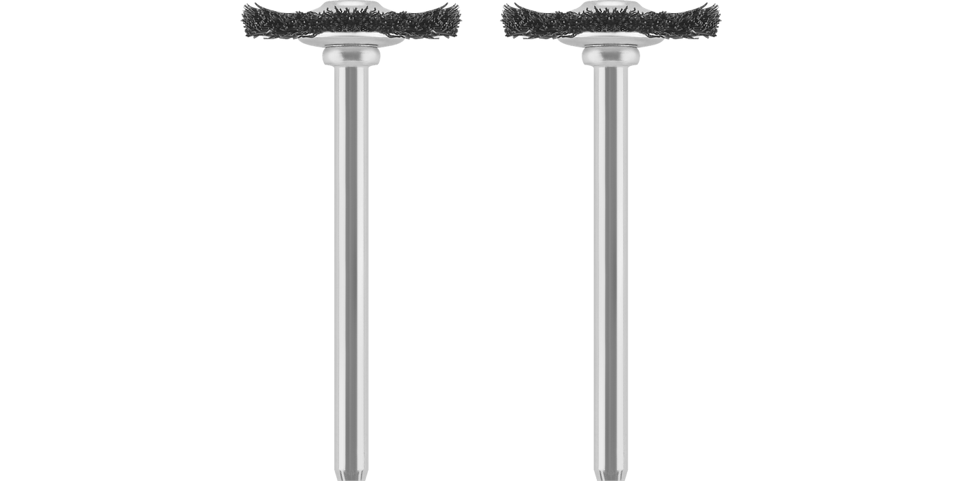 Dremel 403-02 3/4" Nylon Bristle Clean/Polish Brush (2 Pack)