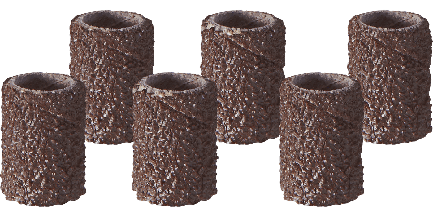 Dremel 431 1/4" 60 Grit Coarse Sanding Drum Band (6 Pack)