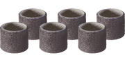 Dremel 432 1/2" 120 Grit Fine Sanding Drum Band (6 Pack)
