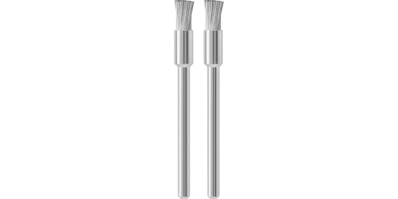 Dremel 443-02 1/8" Carbon Steel Cleaning/Polishing Brush (2 Pack)