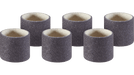 Dremel 445 1/2" 240 Grit Very Fine Sanding Drum Band (6 Pack)