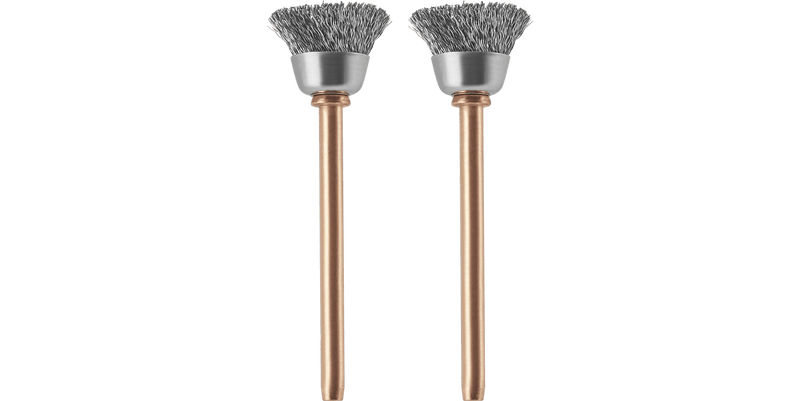 Dremel 531-02 1/2" Stainless Steel Clean/Polish Brushes 2 Pack
