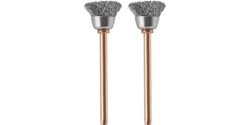 Dremel 531-02 1/2" Stainless Steel Clean/Polish Brushes 2 Pack