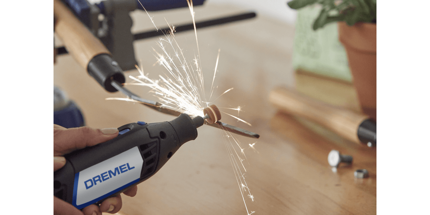 Dremel 8193 5/8" Cylinder Aluminum Oxide Grinding Stone