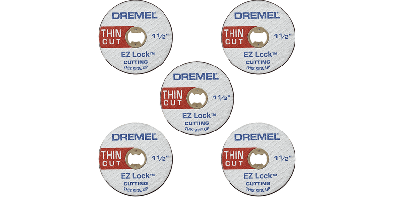 Dremel EZ409 EZ Lock 1-1/2" Thin Cut Cut Off Wheel (5 Pack)