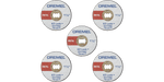Dremel EZ456 EZ Lock 1-1/2" Fiberglass Reinforced Cut Off Wheel for Metal (5 Pack)