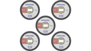 Dremel EZ476 EZ Lock 1-1/2" Fiberglass Reinforced Cut Off Wheel for Plastic (5 Pack)