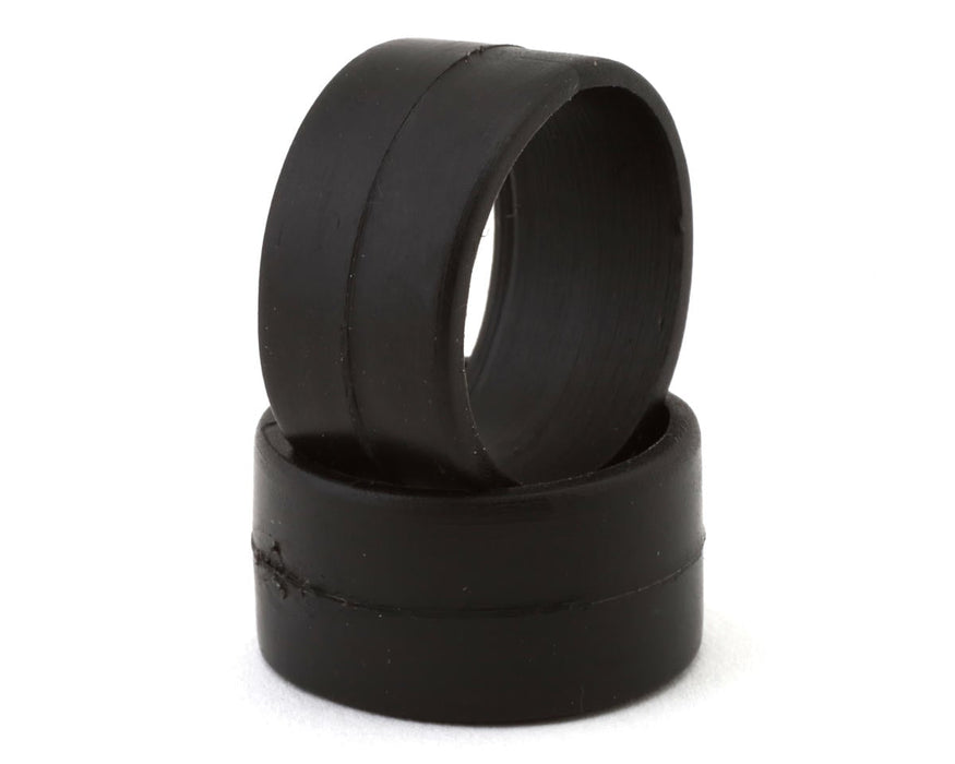 DS Racing DS-11FS-23-15C 1/28 Front Medium Soft Slick Rubber Touring Tires (2 Pack)