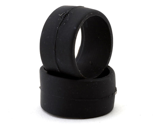 DS Racing DS-11FS-23-25C 1/28 Front Medium Hard Slick Rubber Touring Tires (2 Pack)