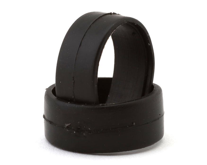 DS Racing DS-85FS-23-15C 1/28 Front Medium Soft Slick Rubber Touring Tires (2 Pack)