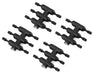 DS Racing DEN-1B Black Drift Element Short Scale Lug Nuts (24 Pack)