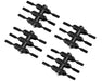 DS Racing DS-DEN-2B Black Drift Element Long Scale Lug Nuts (24 Pack)