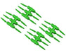 DS Racing DS-DEN-3GA Green Drift Element Scale Bullet Lug Nuts (24 Pack)