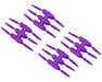 DS Racing DEN-3PUA Purple Drift Element Scale Bullet Lug Nuts (24 Pack)
