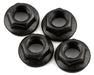 DS Racing DEN-M4B Black 4x5.5mm Stainless Steel Wheel Nuts (4 Pack)
