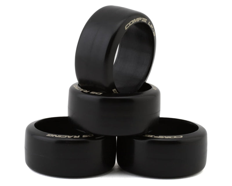 DS Racing DS-MCS-LF3 M-Chassis Competition Drift Tires (4 Pack) LF-3 - P-Tile, Painted Floor and Epoxy (Medium)