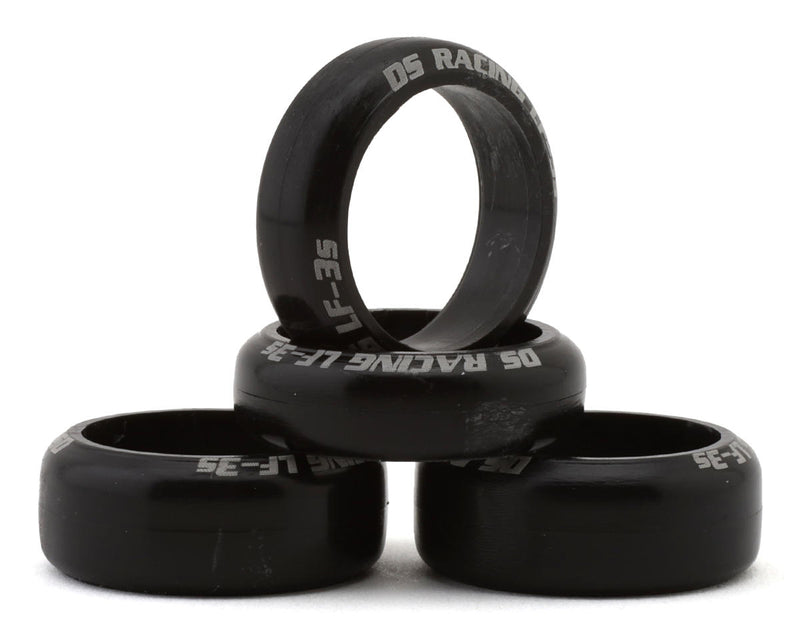 DS Racing MI20H-LF3SNW Mini-Z 8.5mm Front & 11mm Rear Drift Tires (4 Pack) (20mm) LF3S - (Slow speed for hard surface / Medium speed on carpet)
