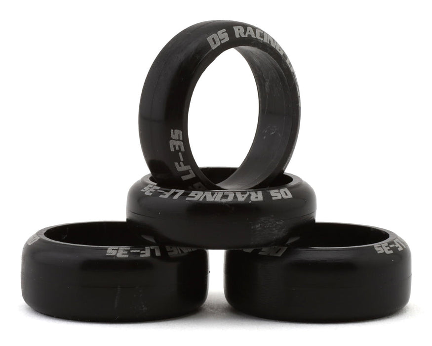 DS Racing MI20H-LF3SNW Mini-Z 8.5mm Front & 11mm Rear Drift Tires (4 Pack) (20mm) LF3S - (Slow speed for hard surface / Medium speed on carpet)