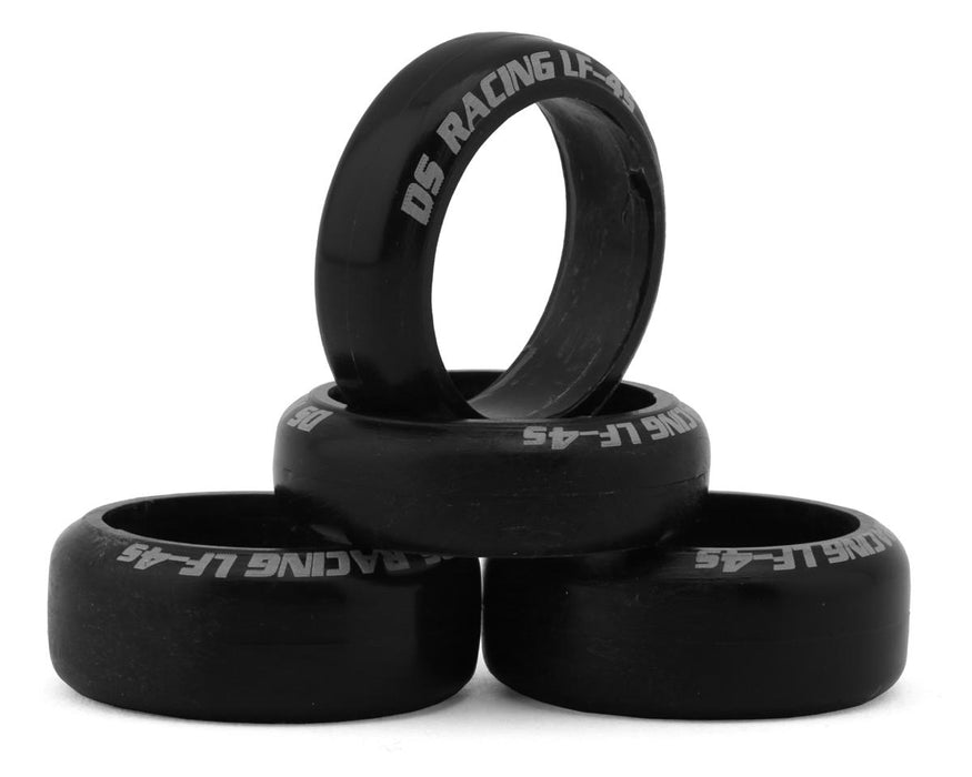 DS Racing DS-MI20H-LF4SNW Mini-Z 8.5mm Front & 11mm Rear Drift Tires (4 Pack) (20mm) LF4S - (Slippery on carpet)