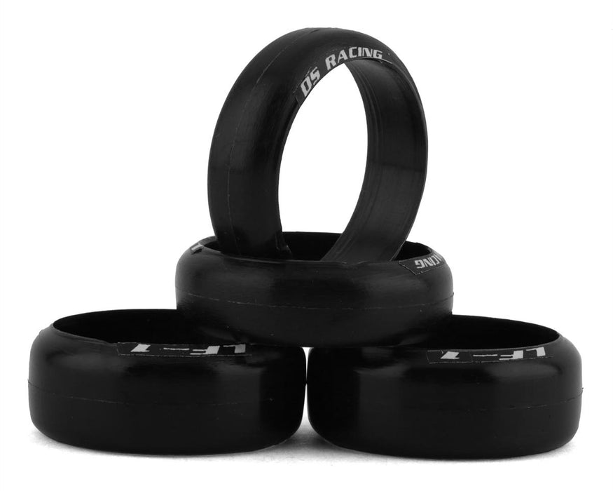 DS Racing DS-MI22L-LF1NW Mini-Z 8.5mm Front & 11mm Rear Drift Tires (22mm) LF-1 - Smooth Asphalt, Tile and Epoxy (Soft)