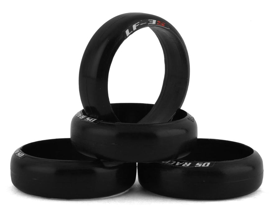 DS Racing MI22L-LF3SN Mini-Z 8.5mm Narrow Front Drift Tires (4 Pack) (22mm) LF-3 - P-Tile, Painted Floor and Epoxy (Medium)