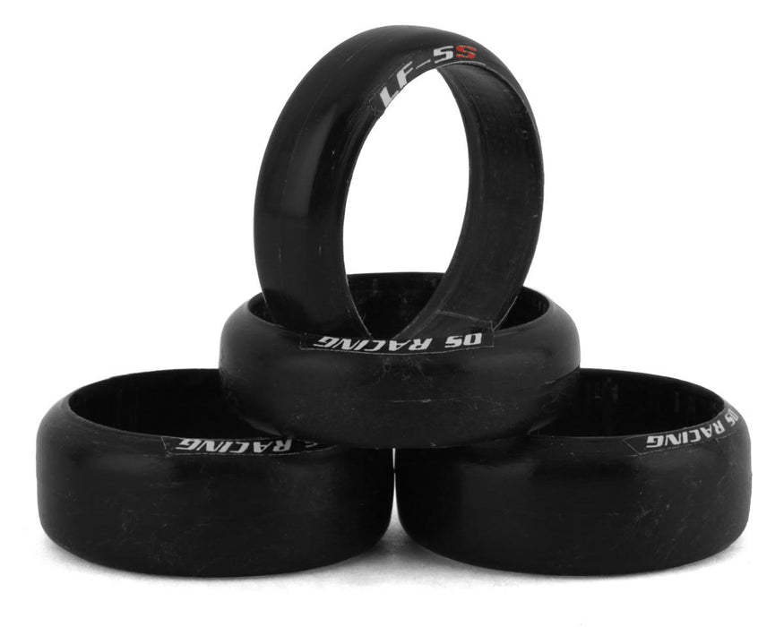 DS Racing MI22L-LF5SNW Mini-Z 8.5mm Front & 11mm Rear Drift Tires (22mm) (LF-5 - Hardest/Slippery)