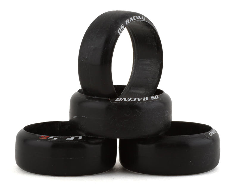 DS Racing MI22L-LF5SW Mini-Z 11mm Wide Rear Tires (4 Pack) (22mm) (LF-5 - Hardest/Slippery)