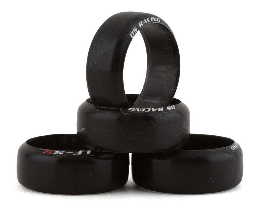 DS Racing MI22L-LF5SW Mini-Z 11mm Wide Rear Tires (4 Pack) (22mm) (LF-5 - Hardest/Slippery)