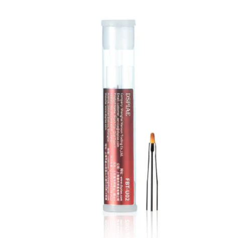 DSPIAE FBTU02 Phoenix Plume: 3mm Oval Broad Painting Brush Tips (3 Pack) for PTTB