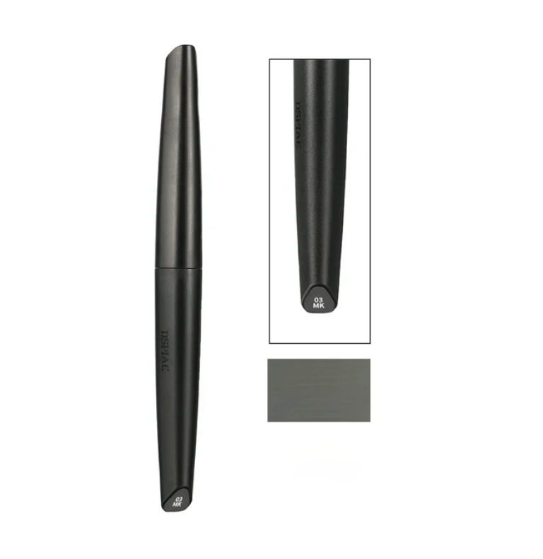 DSPIAE MK03 Grey Soft Tip Acrylic Paint Marker