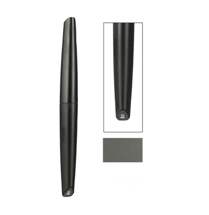 DSPIAE MK03 Grey Soft Tip Acrylic Paint Marker