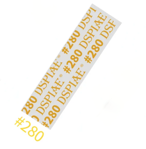 DSPIAE MSP-280 280 Grit Pre-Cut Adhesive Sandpaper (10 Pack)