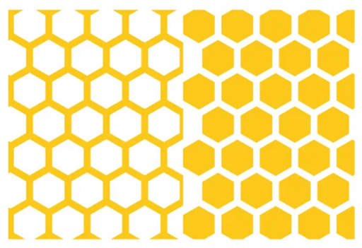 DSPIAE PMT-H07 7mm Hexagonal Shaped Precut Masking Tape