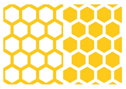 DSPIAE PMT-H09 9mm Hexagonal Shaped Precut Masking Tape