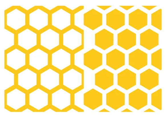 DSPIAE PMT-H09 9mm Hexagonal Shaped Precut Masking Tape