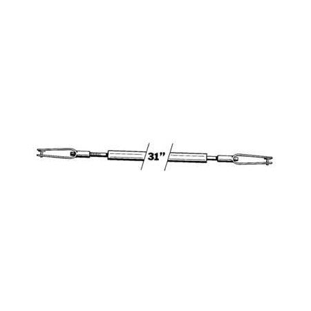 Du-Bro 102 Nylon Steel 31" Kwik-Rod Assembly