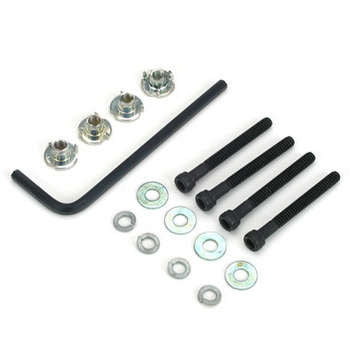 Du-Bro 129 4-40 x 1" Hex Socket Head Bolt and Blind Nut Set (4 Pack)