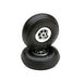Du-Bro 175TC 1-3/4” Treaded Chrome Wheel for Scale Aircraft (2 Pack)