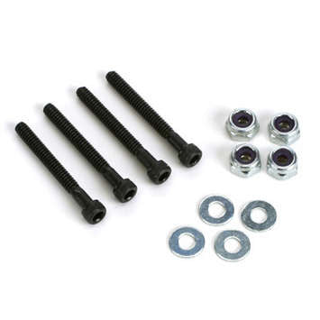 Du-Bro 179 6-32 x 1" Hex Socket Head Bolts with Lock Nuts (4 Pack)