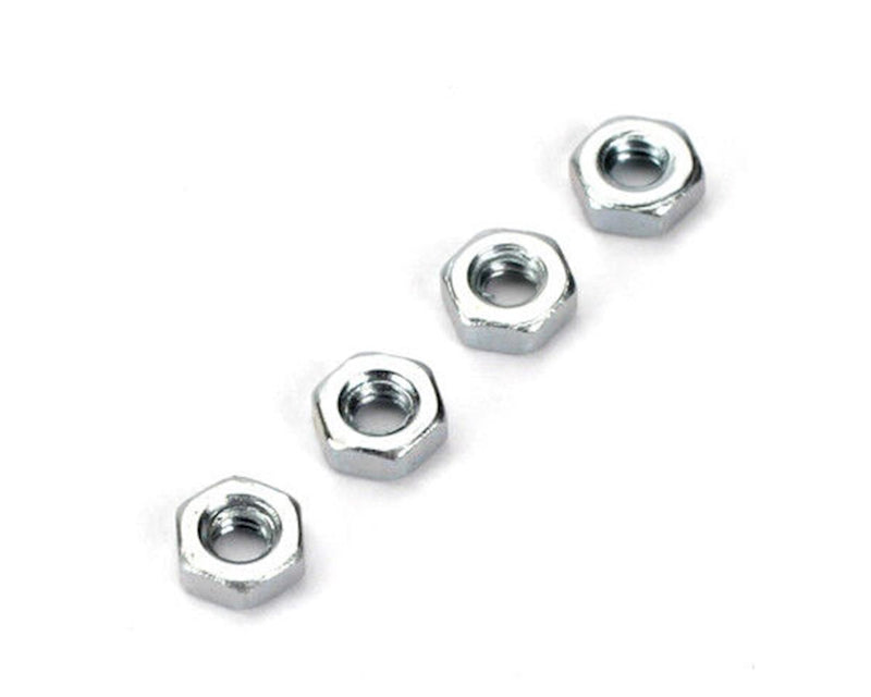Du-Bro 2103 2mm Steel Hex Nuts (4 Pack)