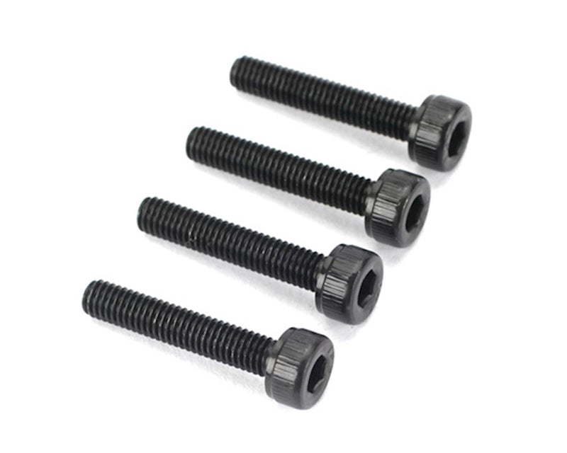 Du-Bro 2124 3mm x 15 Hex Socket Cap Head Screws (4 Pack)