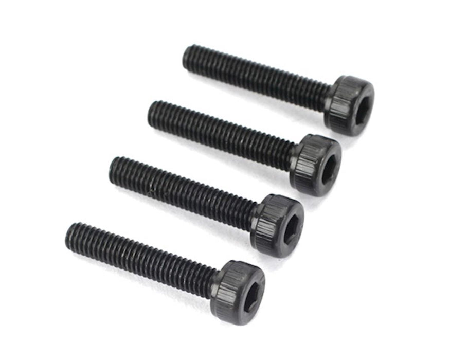 Du-Bro 2124 3mm x 15 Hex Socket Cap Head Screws (4 Pack)