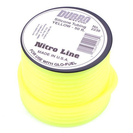 Du-Bro 2238 Yellow Nitro Line 3/32" Fuel Tubing (50' Spool)